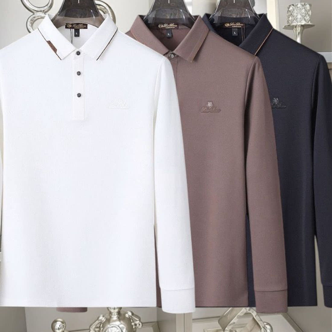 Loro Piana White Premium Quality T-Shirt-1