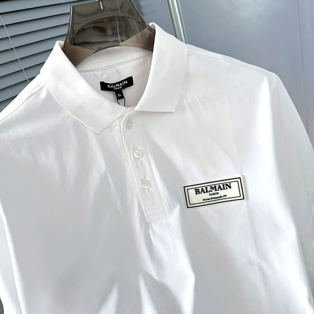 Balmain White Premium Quality T-shirt-2