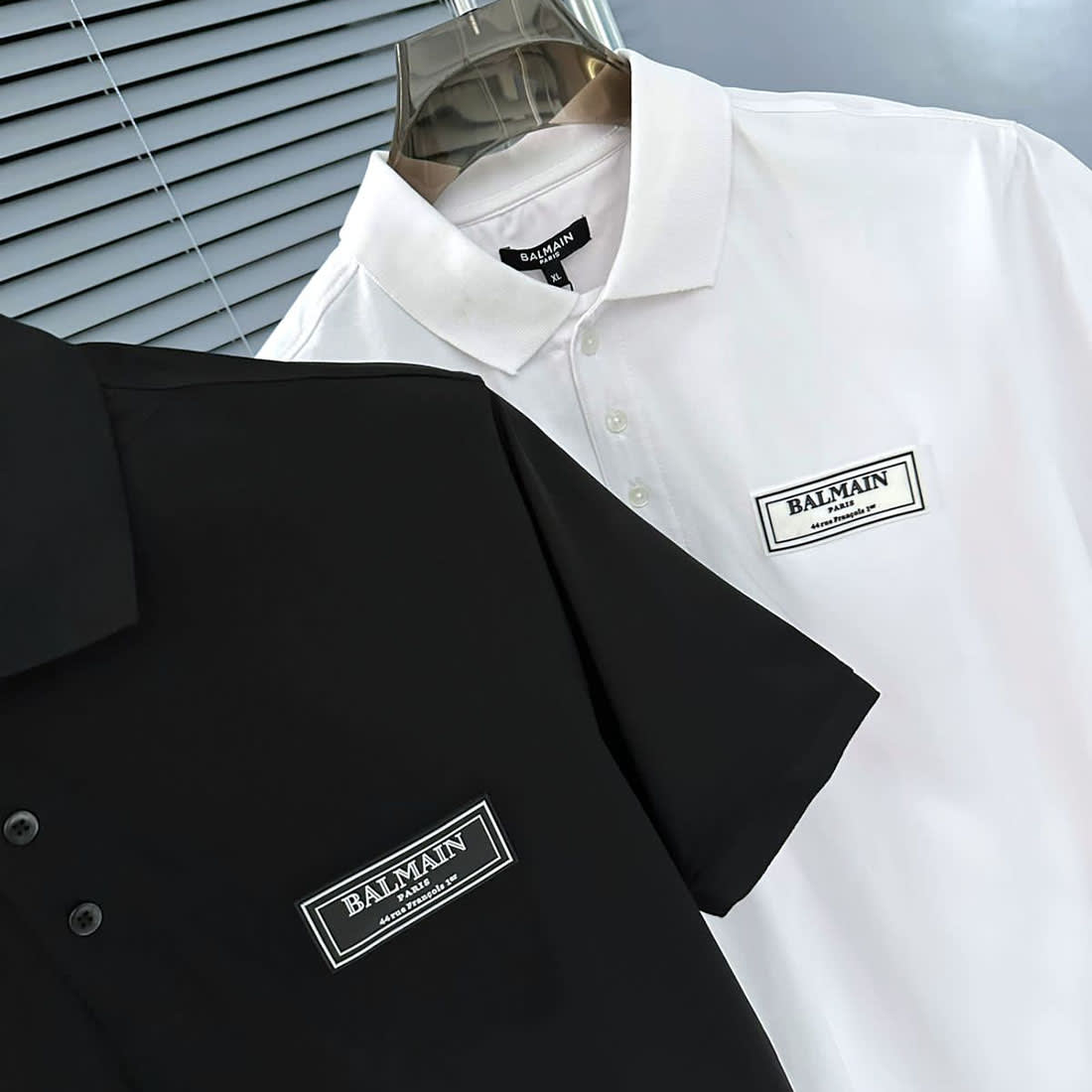 Balmain White Premium Quality T-shirt-4