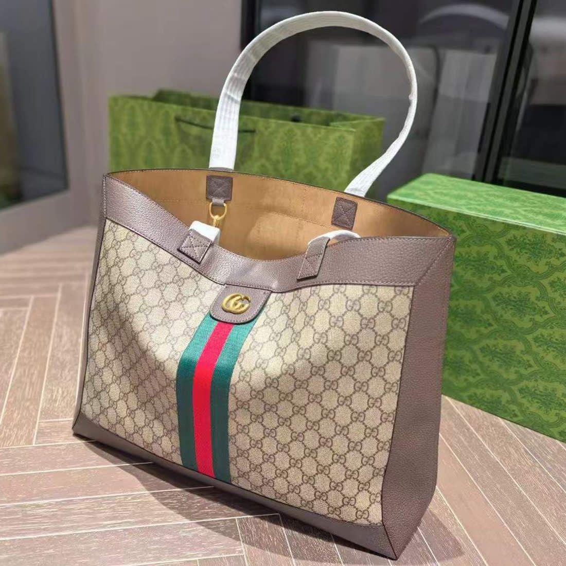 Gucci Ophidia Supreme Tote Bag-3