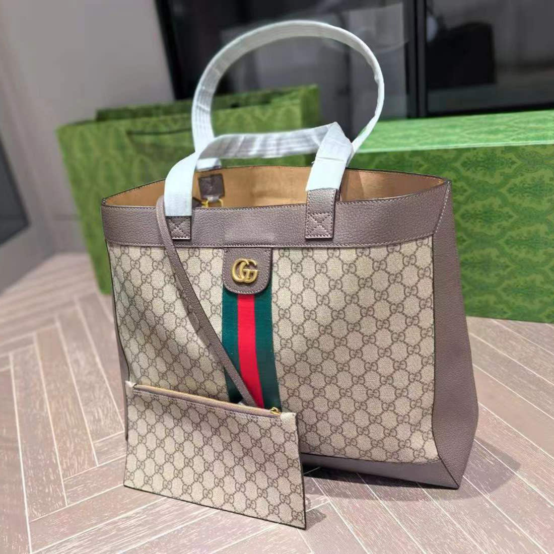 Gucci Ophidia Supreme Tote Bag-1
