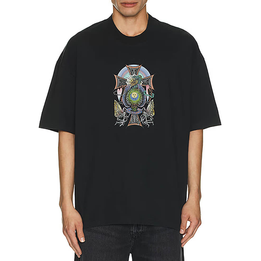 All Saints Black Premium Quality T-shirt-0