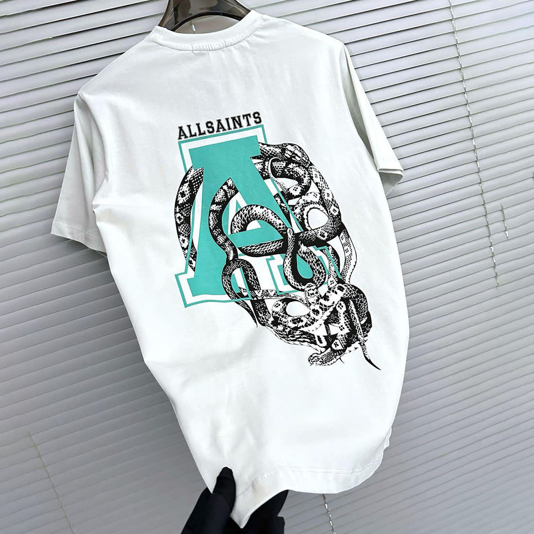 All Saints White Premium Quality T-shirt-1