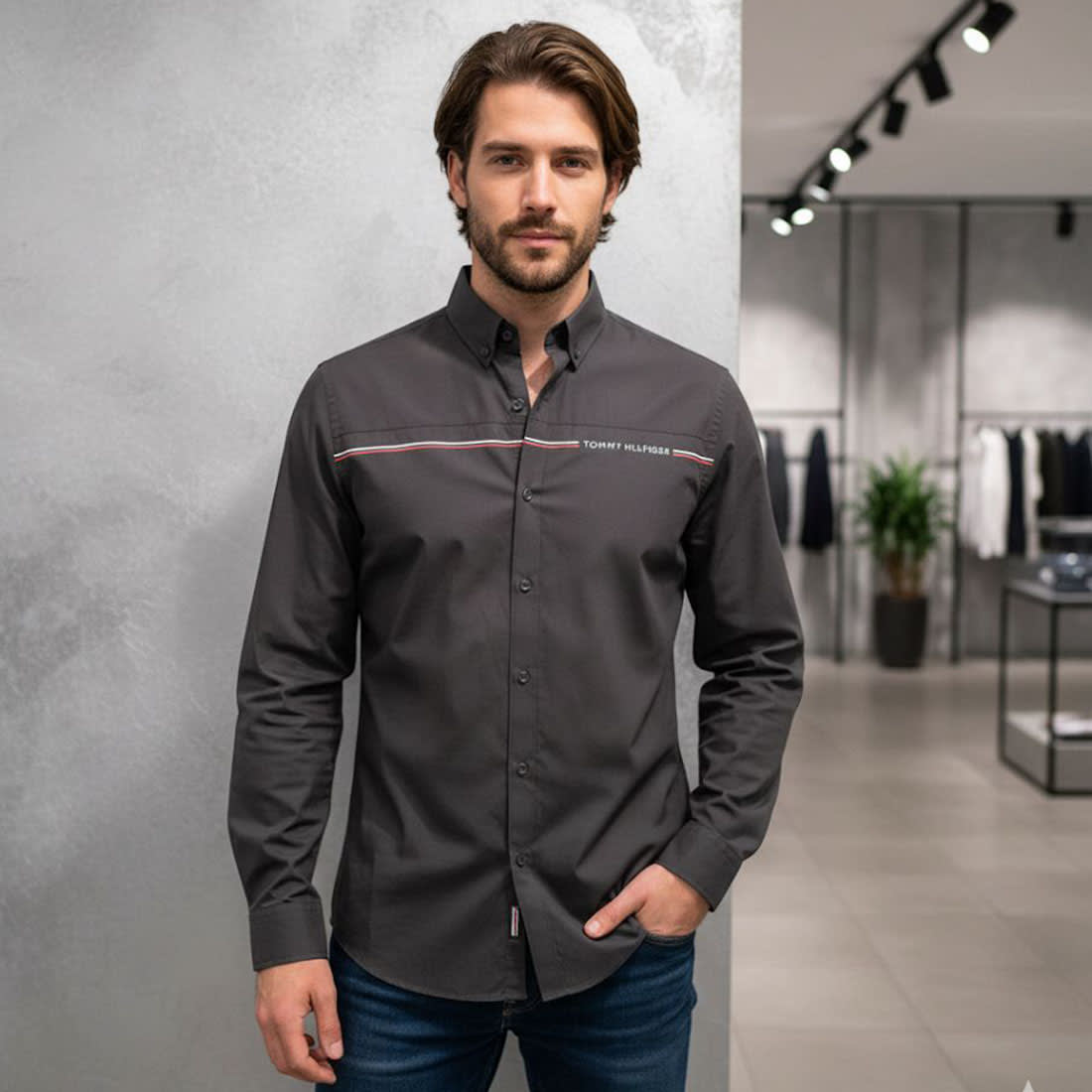 Tommy Hilfiger Black Premium Shirt-0