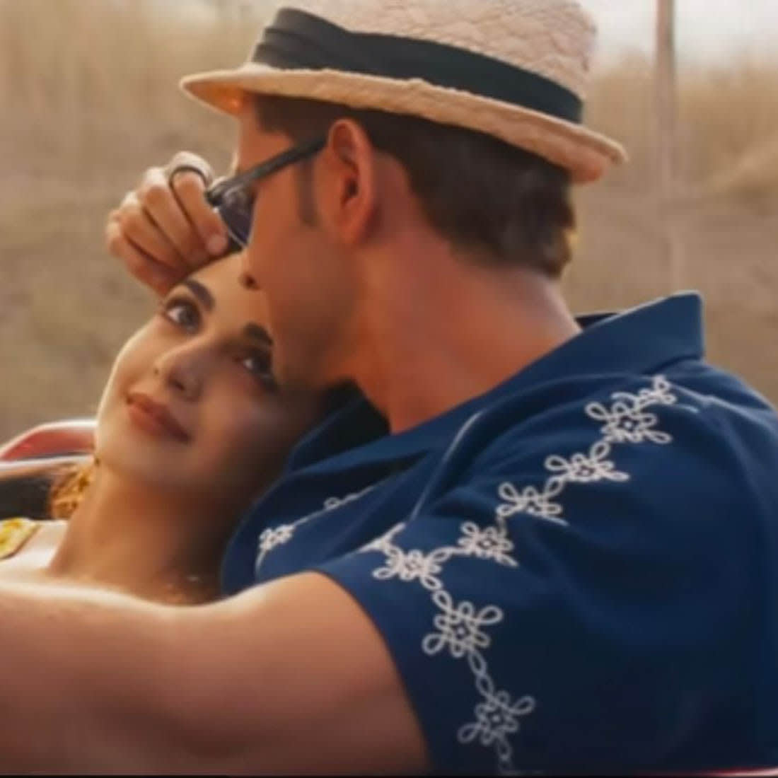 Zara Blue Hrithik Roshan Edition Printed Shirt-1