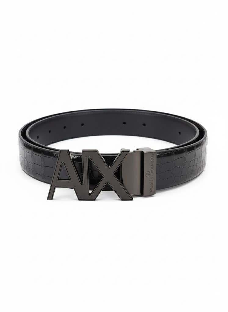 Armani Exchange Black Premium Quality Belt-0