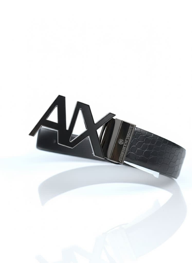 Armani Exchange Black Premium Quality Belt-1