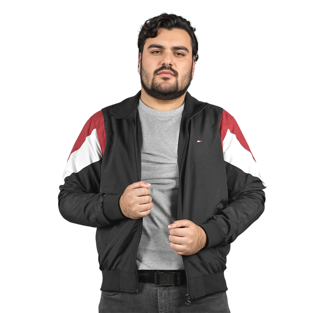 Tommy Hilfiger Black Premium Zipper-0