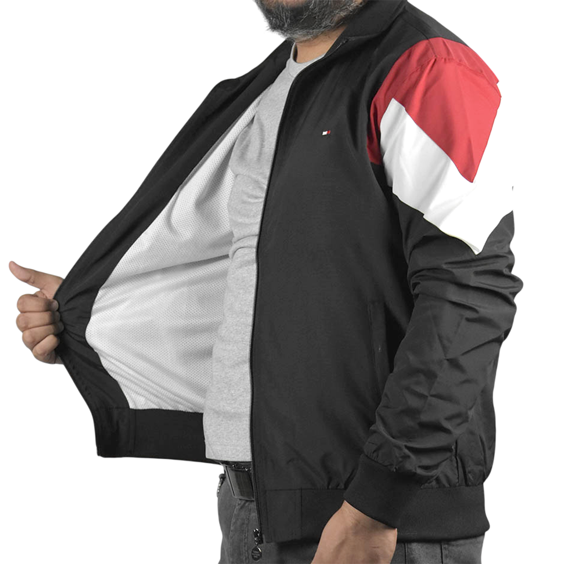 Tommy Hilfiger Black Premium Zipper-4