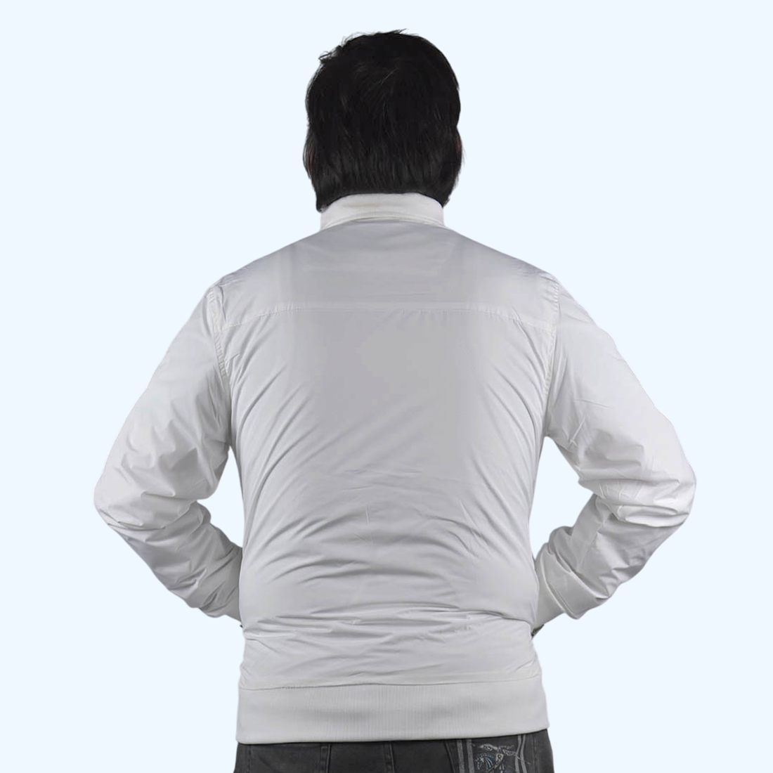 Tommy Hilfiger Embroidered logo White Premium Jacket-4