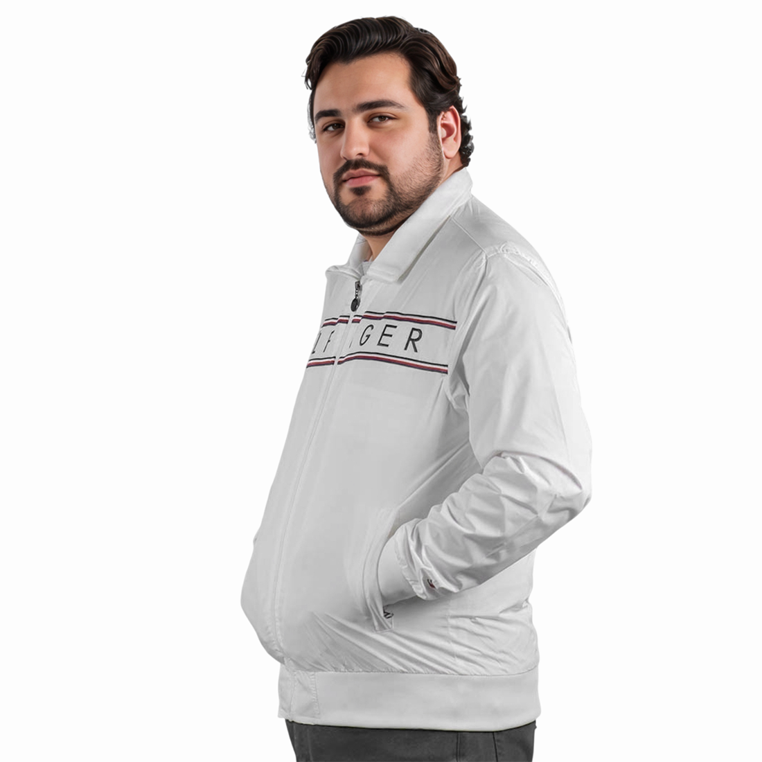 Tommy Hilfiger Embroidered logo White Premium Jacket-2