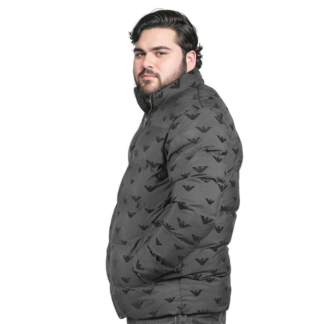 Emporio Armani Black Premium Quality Jacket-1