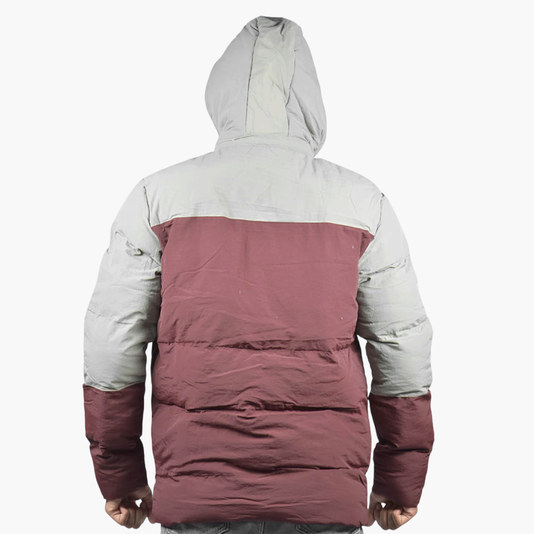 Nike Wine & Grey Premium Quality Jacket-3