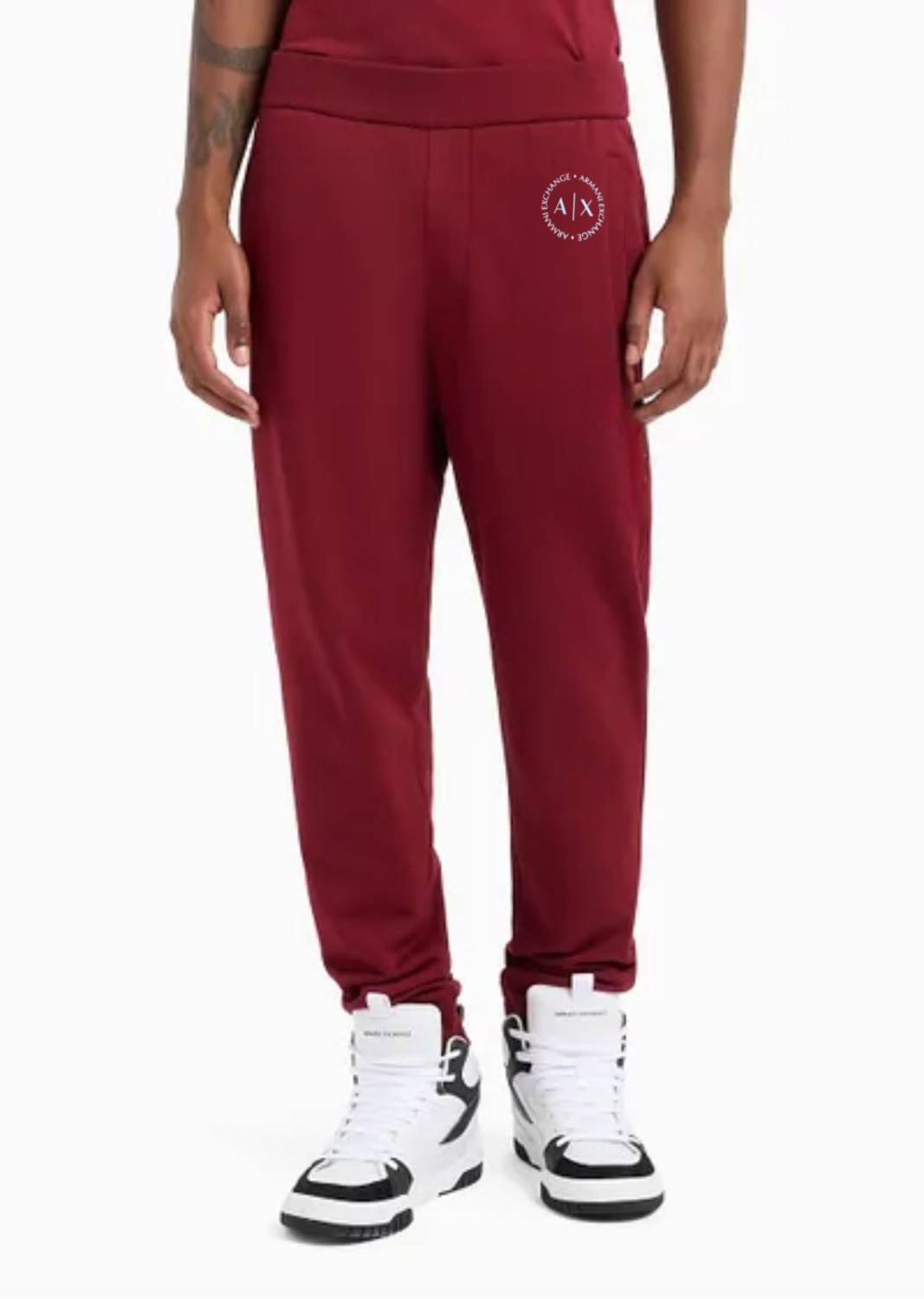 Armani Exchange Red Premium Quality Warm Track Pant-0