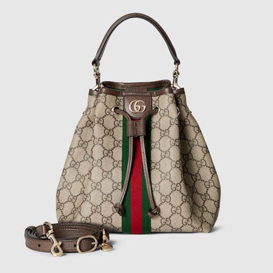 Gucci Ophidia Beige Bucket Bag-0