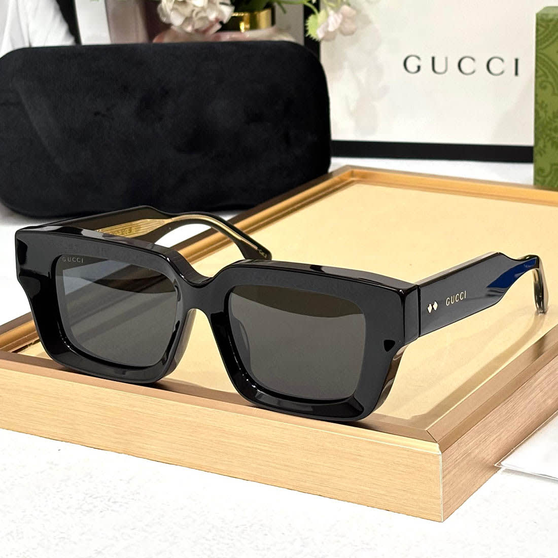 Gucci Black Premium Sunglasses-0