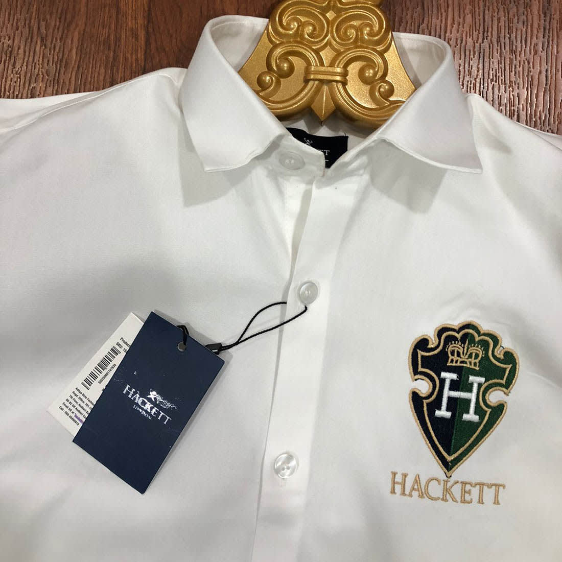 Hackett White Premium Quality Shirt-1