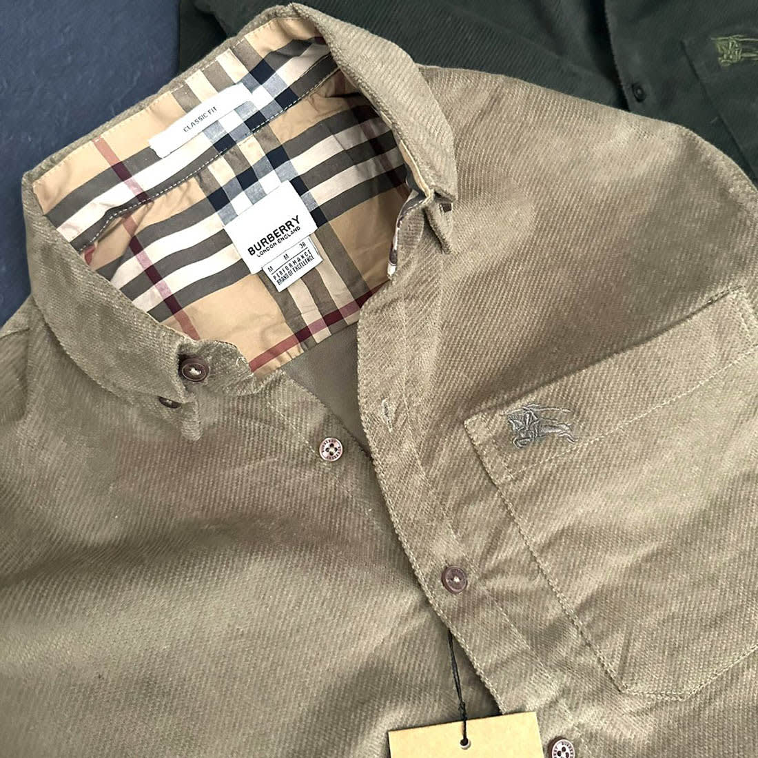 Burberry Brown Premium Quality Shirt-2