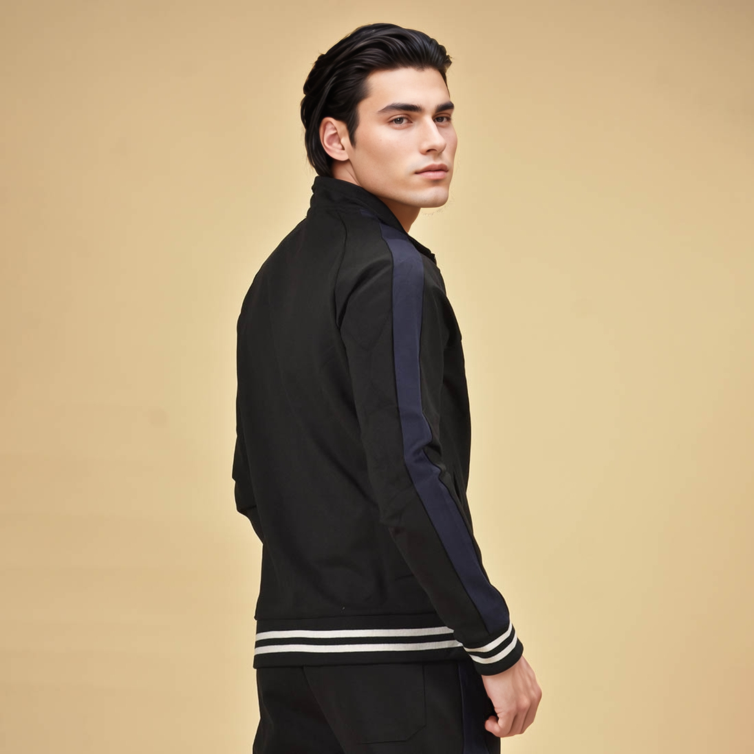 Prada Black Premium Quality Tracksuit-4