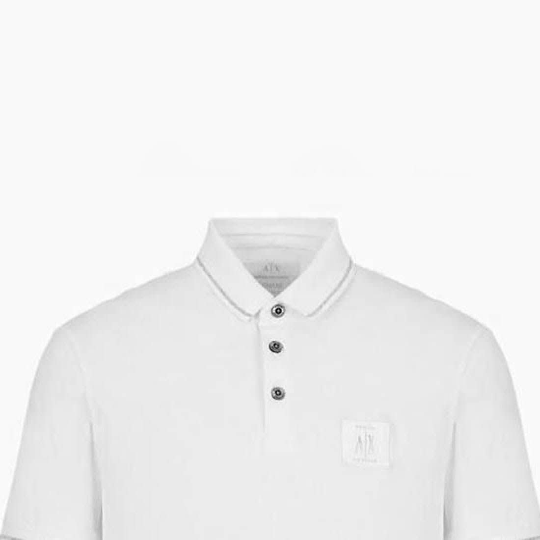 Armani Exchange White Premium Quality Polo Shirt-1