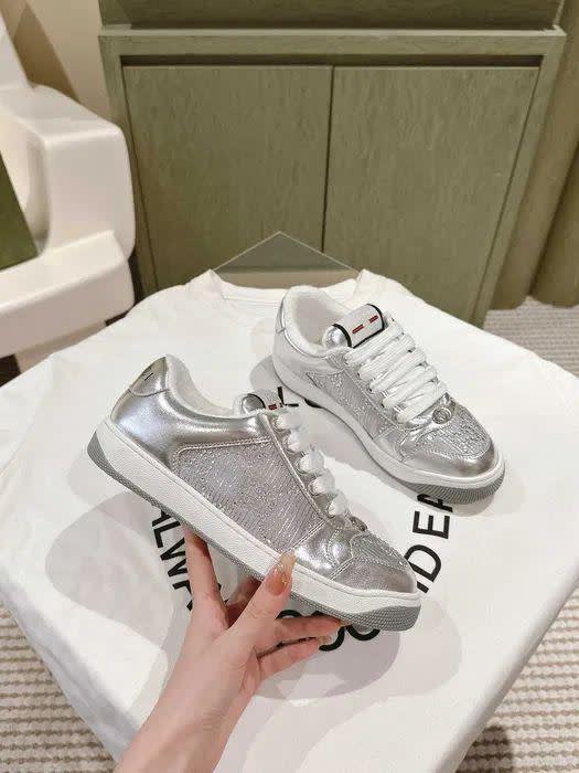 Gucci GG Silver Trainer Sneaker-2