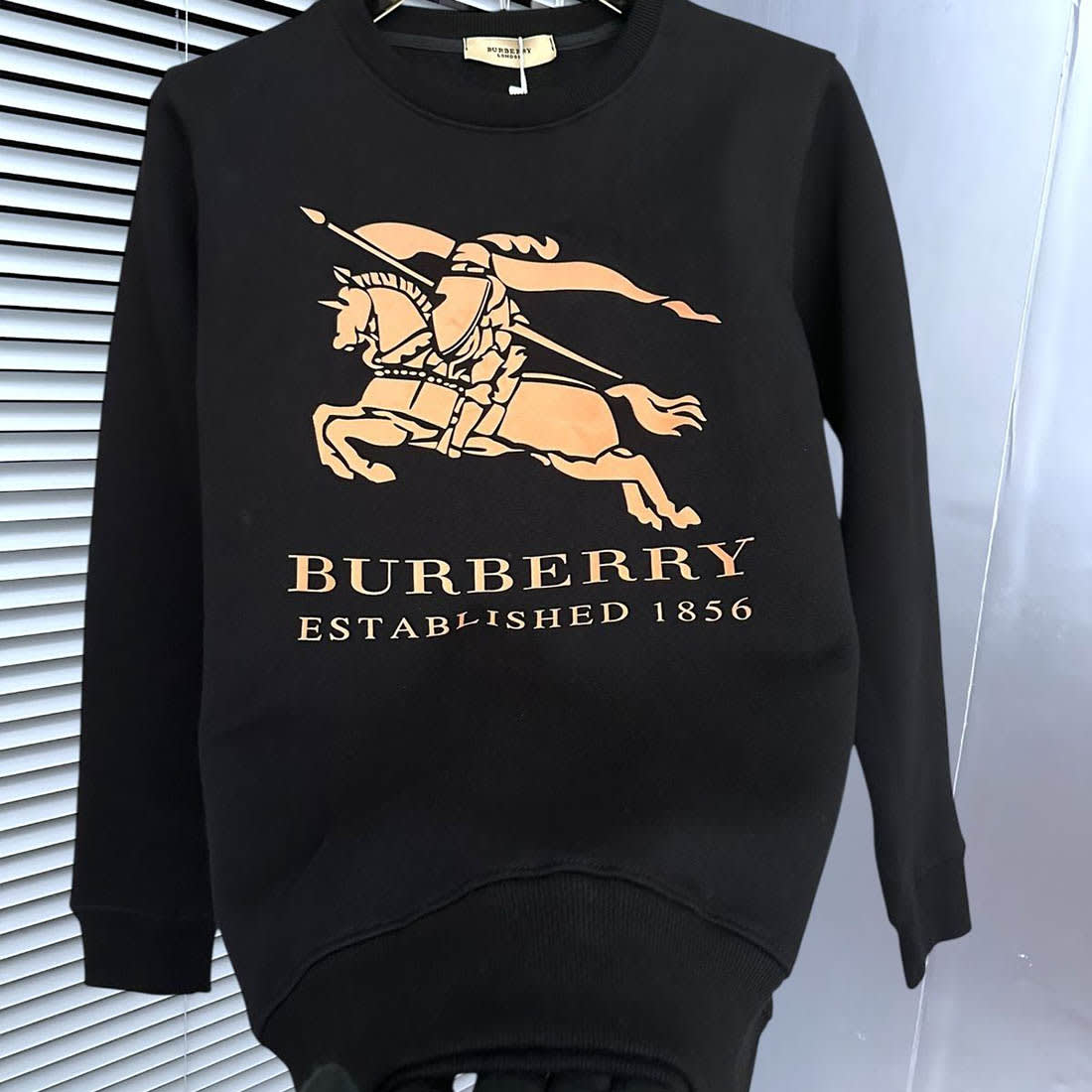 Burberry Black Premium Quality Sweatshirt-2