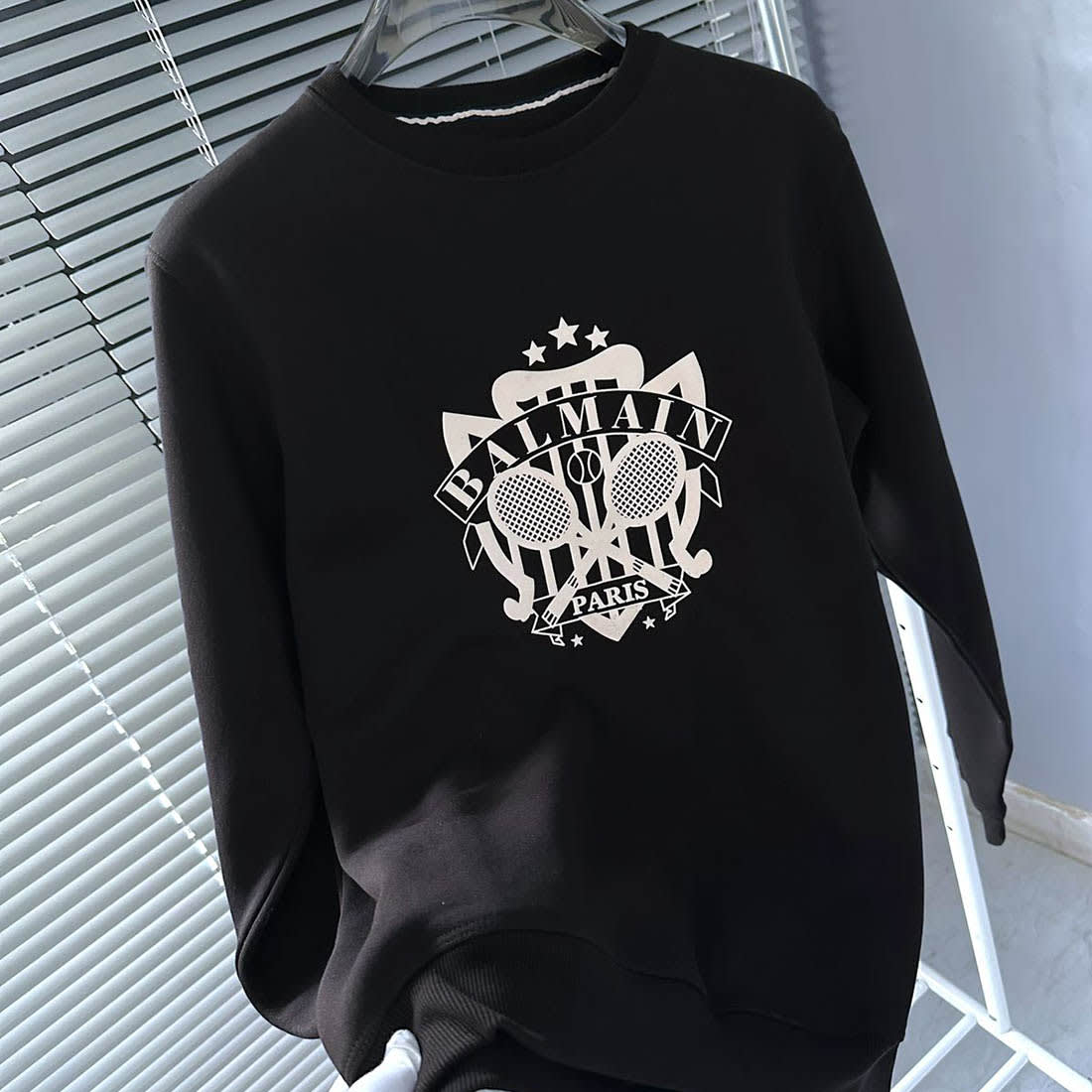 Balmain Black Premium Quality Sweatshirt-1