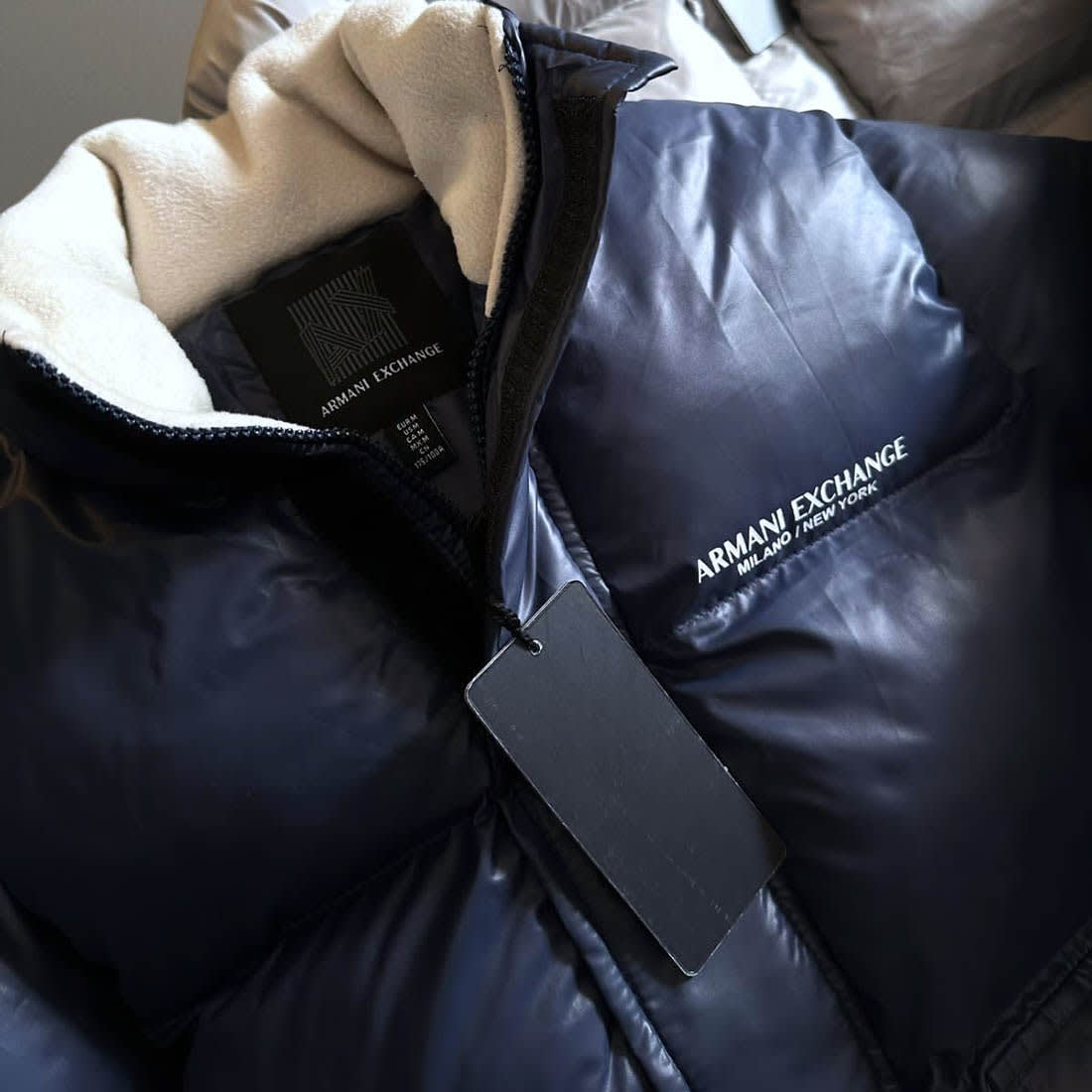 Armani Exchange Blue Authentic Jacket-4