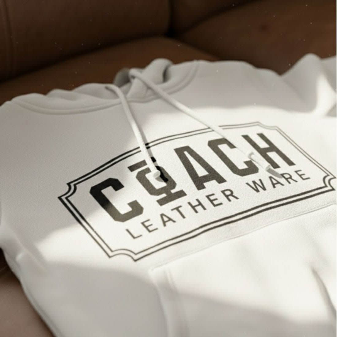 Coach White Premium Quality Hoodie-2