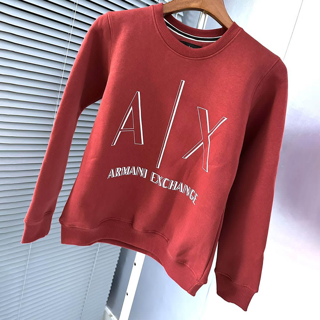 Armani Exchange Red Premium Quality Sweatshirt-3