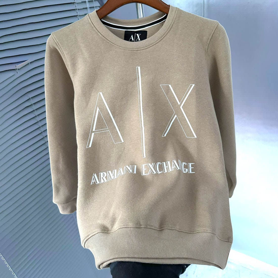 Armani Exchange Brown Premium Quality Sweatshirt-1