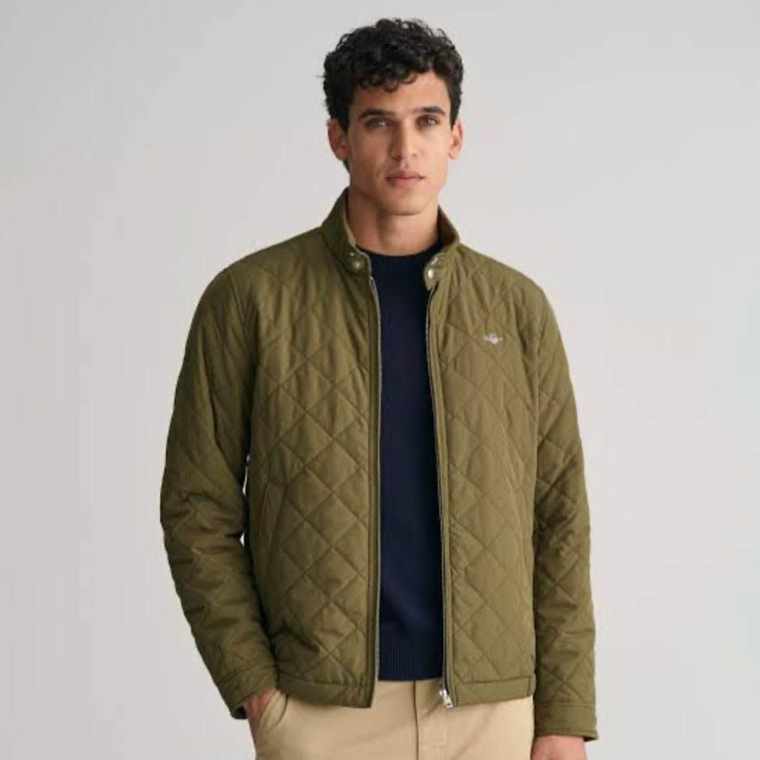 Gant Green Premium Quality Imported Fabric Full Jacket-1