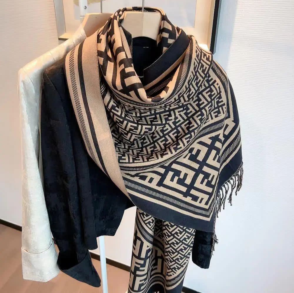 Fendi Brown Premium Quality Stole-1