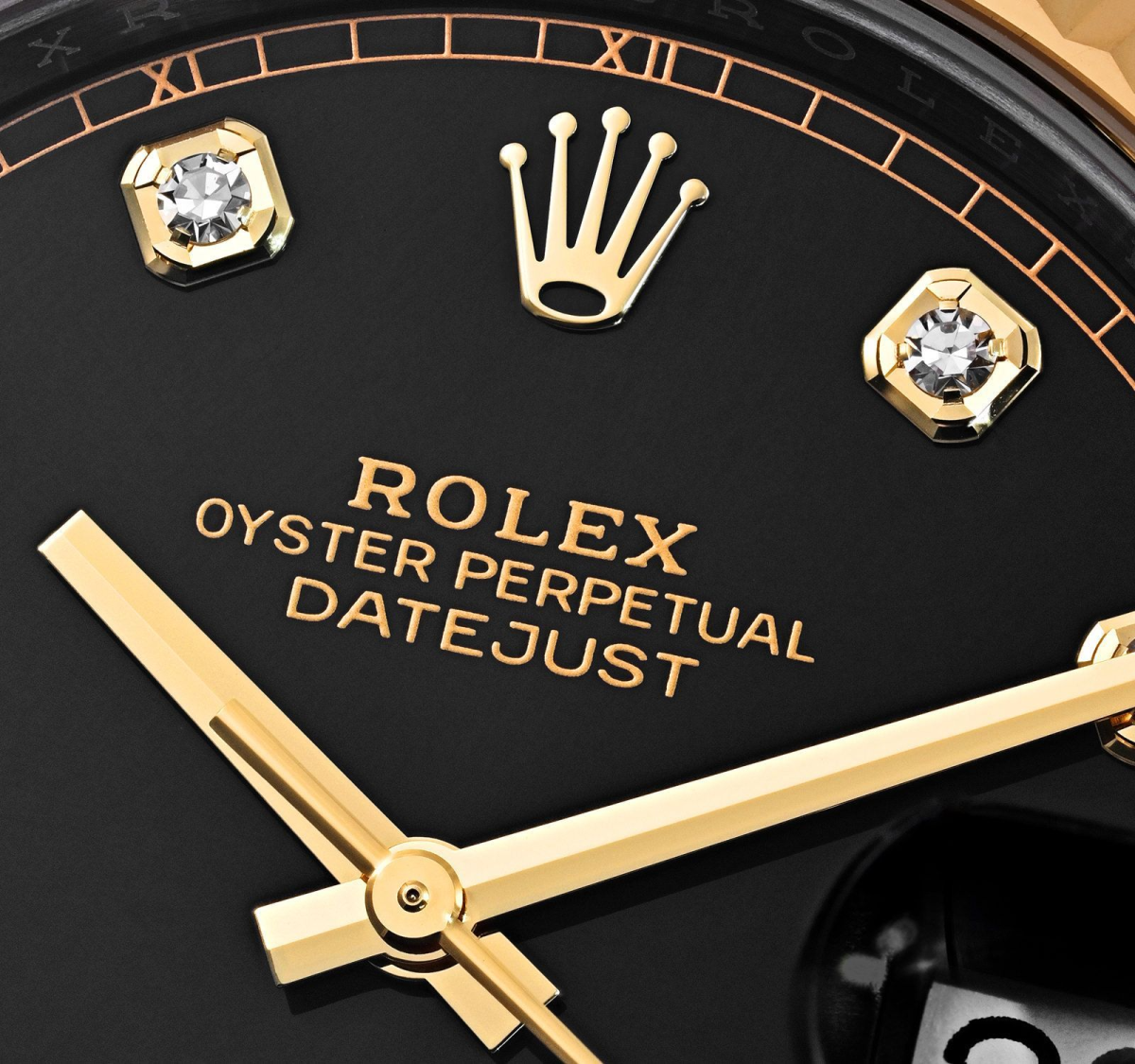 Rolex Datejust 41 Black Diamond Dial Steel and 18K Yellow Gold 126333-10DIBABLK-2