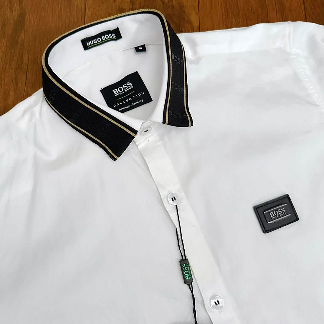 Hugo Boss White Premium Quality Shirt-3
