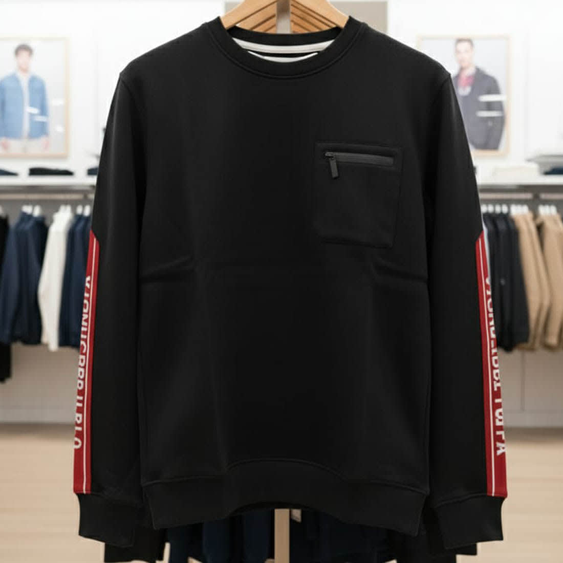 Karl Lagerfeld Black Premium Quality Sweatshirt-2
