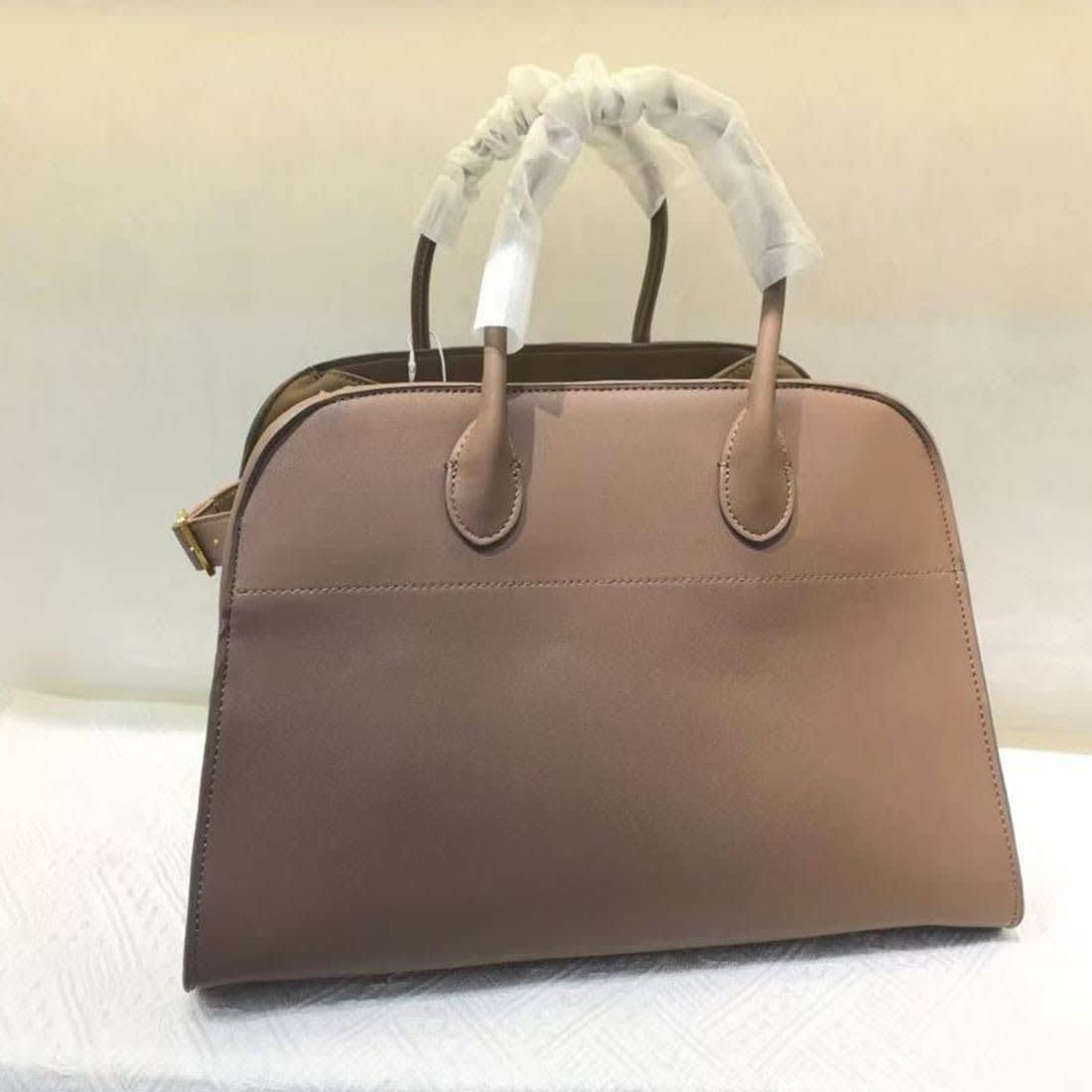 Row Margaux Savannah Carry All Beige Shoulder Bag-0