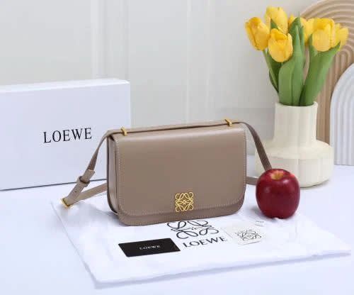 Loewe Paseo Plated Beige Satchel Bag-0