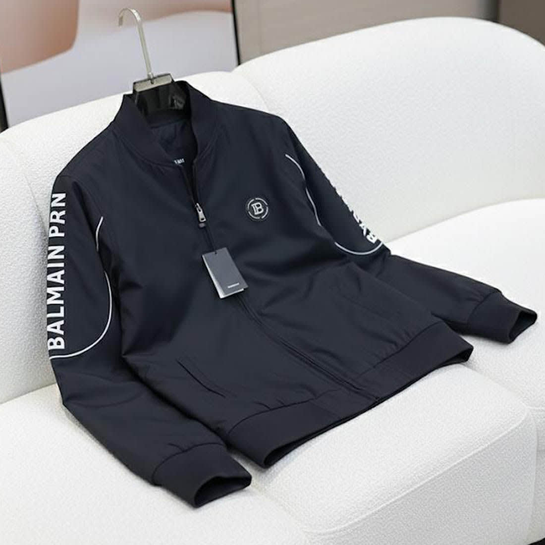 Balmain Blue Premium Quality Jacket-3