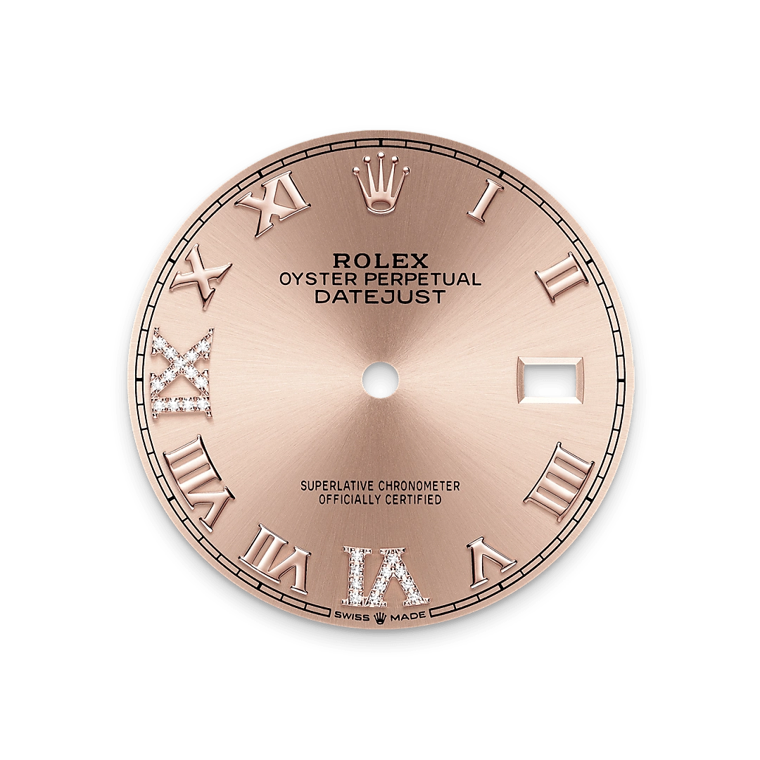 Rolex Datejust 36 in Everose Rolesor - combination of Oystersteel and Everose gold, M126281RBR-0015-3