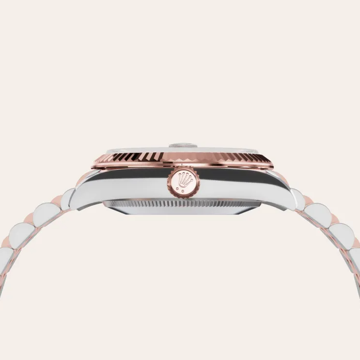 Rolex Datejust en Rolesor Everose – combinaison d’acier Oystersteel et d’or Everose, M278271-0004-2