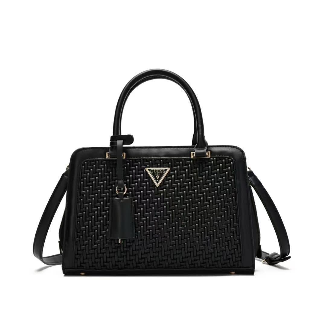 Guess Noelle Black Shoulder Bag-0