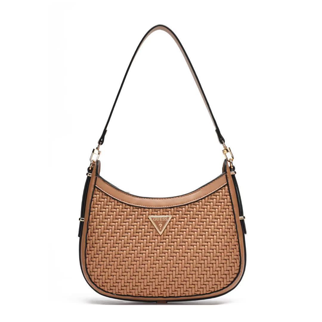Guess Noelle Brown Shoulder Bag-0