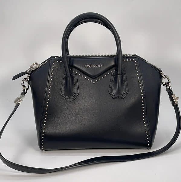 Givenchy Black Studded Antigona Handbag-1