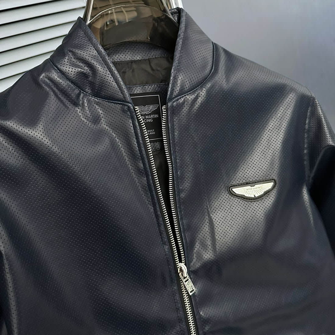 Astron Martin Embroidered logo Blue Premium Quality jacket-6