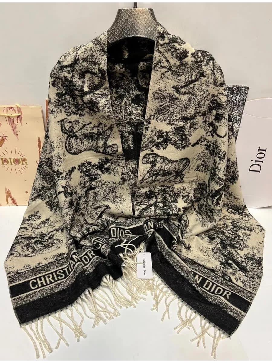 Christian Dior Black Premium Quality Ponchus-0