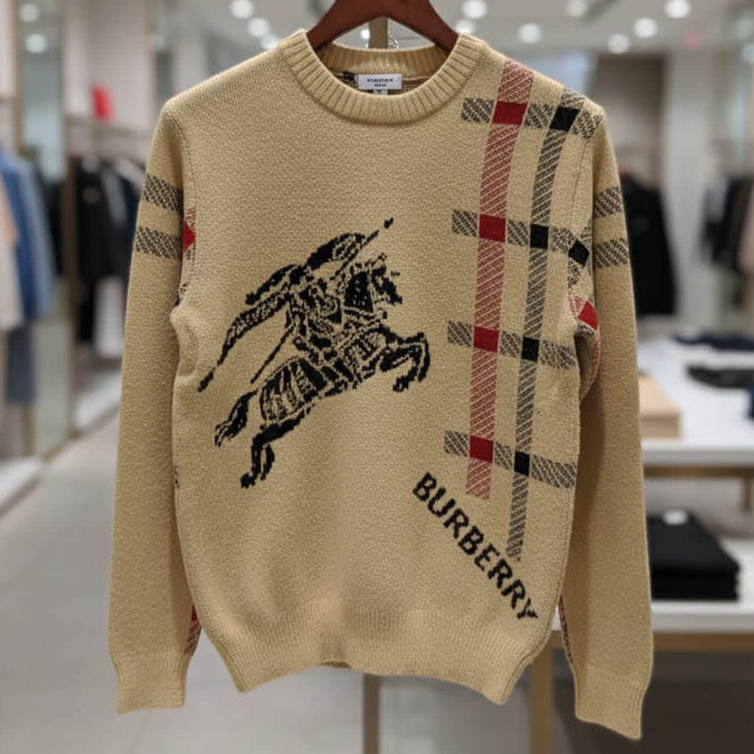 Burberry Brown Authentic Quality Pullover-2