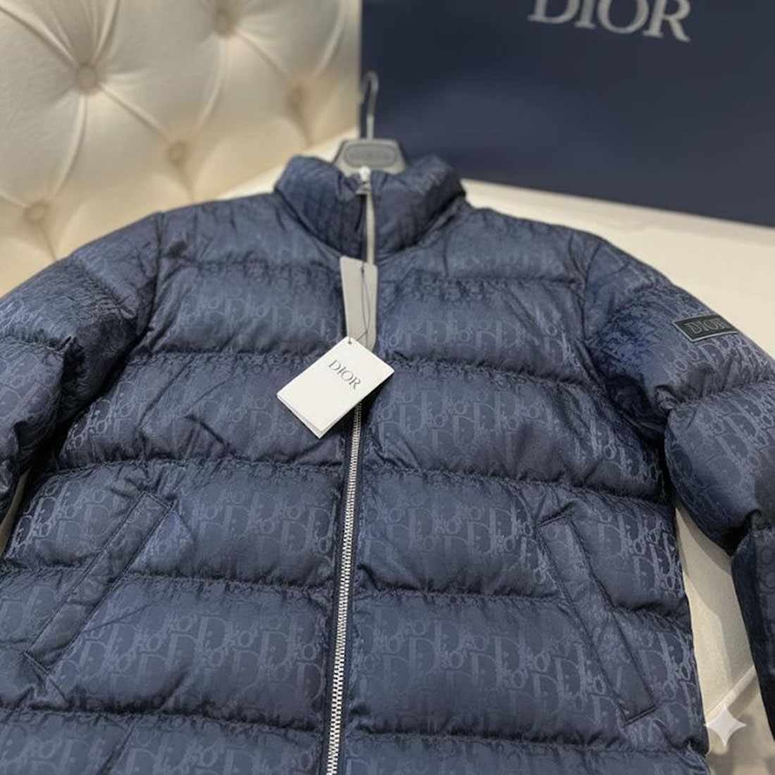 Dior Blue Oblique Premium Quality Jacket-4