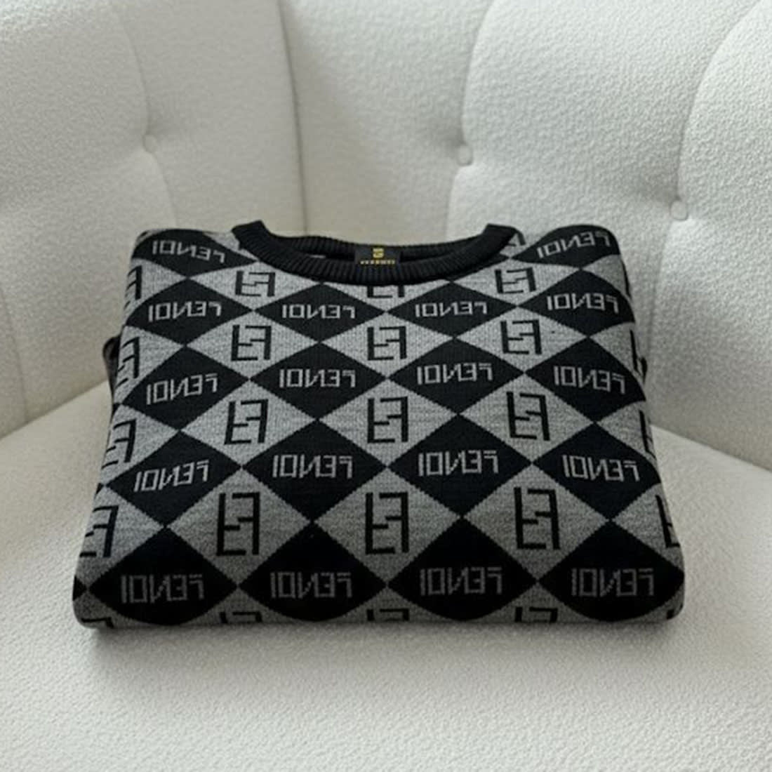 Fendi Black Premium Quality Sweatshirt-2