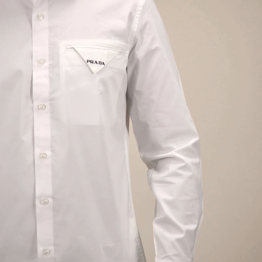 Prada White Premium Quality Shirt-4